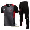 AC Milan Trainingsshirt Pak 2022-23 Grijszwarte - Heren